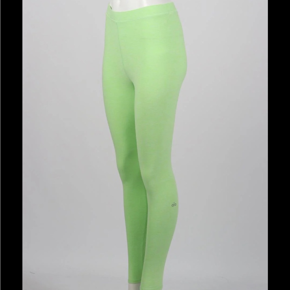 ALO Yoga Bright Green Leggings
